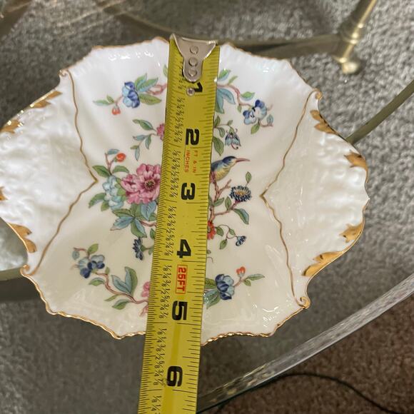 Aynsley PEMBROKE Dish Reproduction 18th Century Design England Fine China - Picture 13 of 13